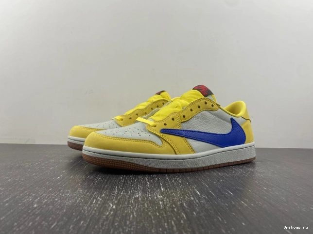 1 Scott Jordan Canary Retro Low SP OG Travis 1013